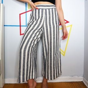 Urban Planet Striped Culotte Pant